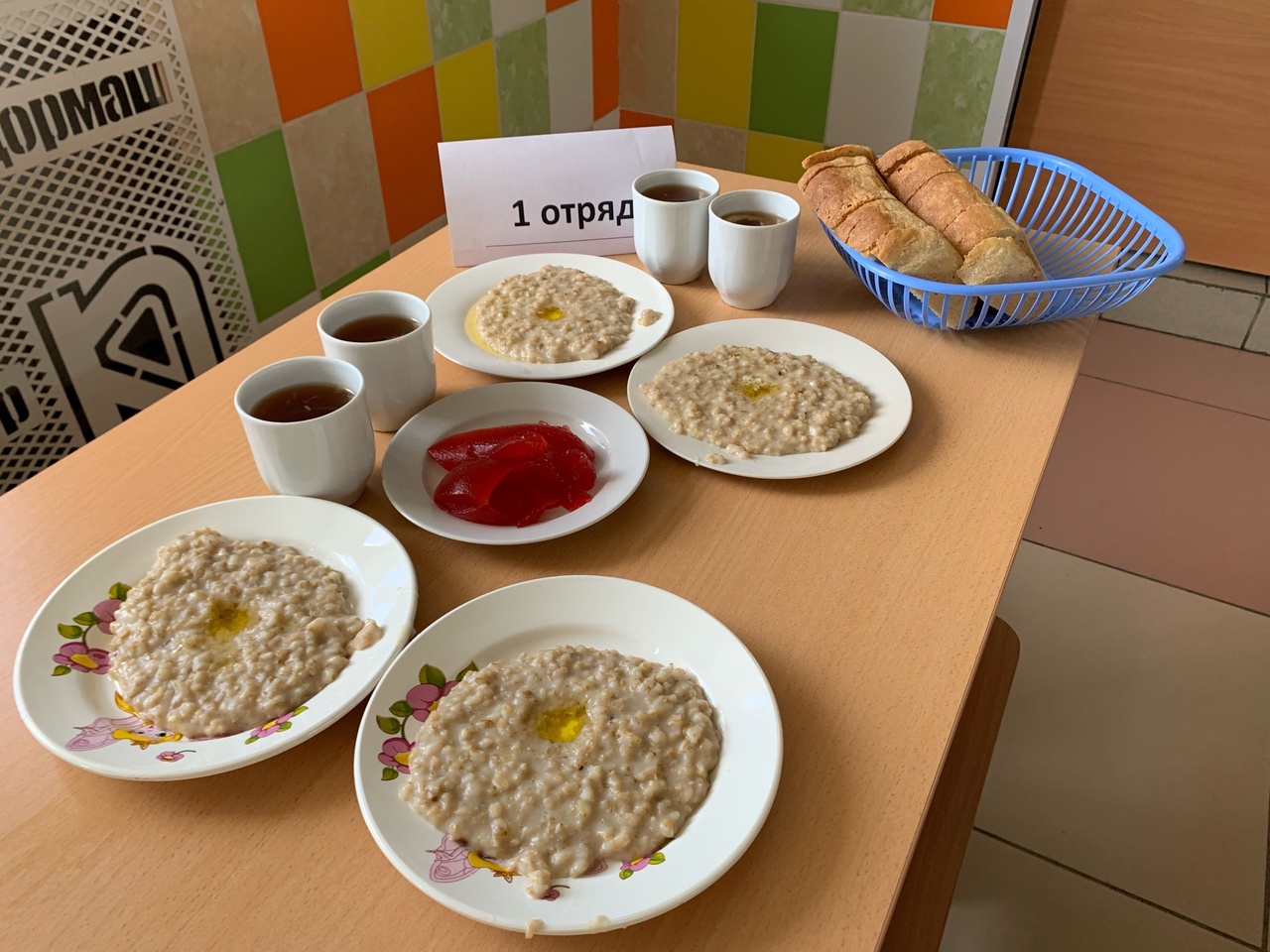 Полезный и сбалансированный завтрак.