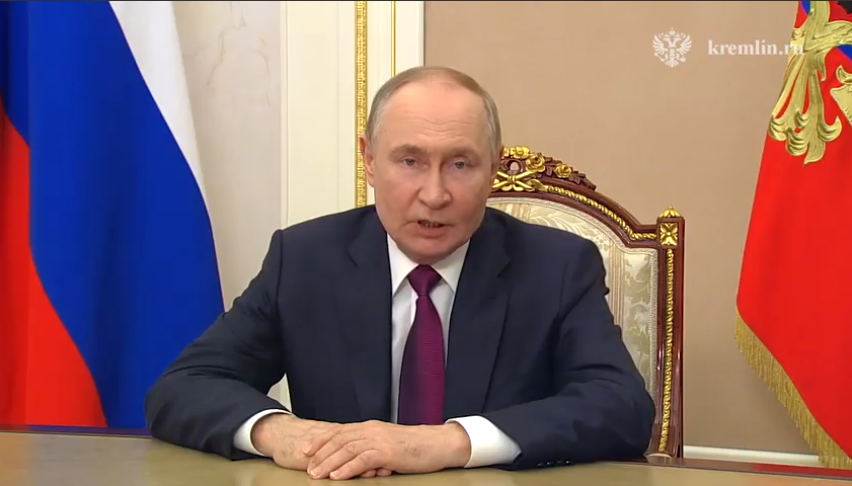 Видеообращение Президента Российской Федерации Путина Владимирова Владимировича к выпускникам школ.