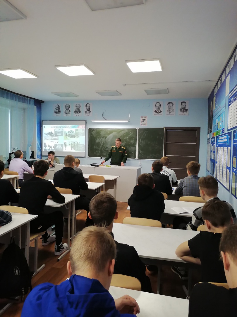 Встреча с курсантами &amp;quot;Тюменского высшего военно-инженерного командного училища&amp;quot;.