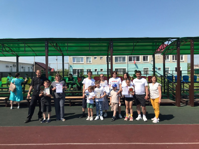 Фестиваль ВФСК ГТО среди семейных команд.